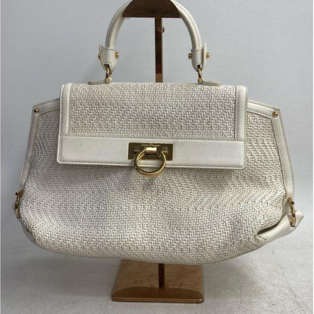 Salvatore Ferragamo Sophia leather handbag